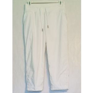 lululemon athletica White Cropped Drawstring Pants